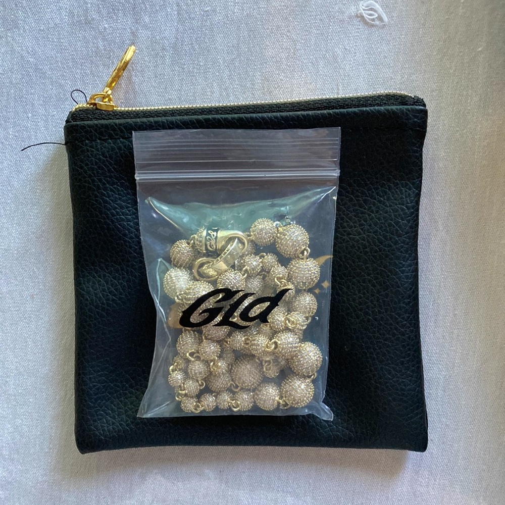18k Gold Plated Ball Chain from Shop GLD